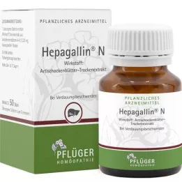 HEPAGALLIN N Belagda tabletter, 50 st