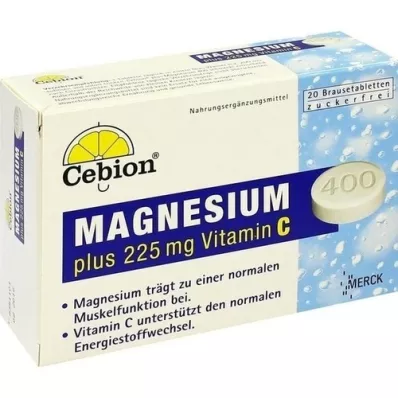 CEBION Plus Magnesium 400 brustabletter, 20 st