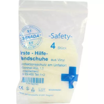Senada Handskar Safty, 4 st Senada Handskar Safty, 4 st