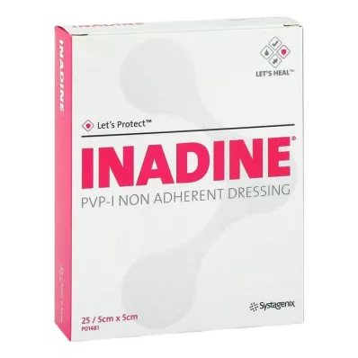 Inadine salva gasväv med Pvp Io, 25 st Inadine salva gasväv med Pvp Io, 25 st