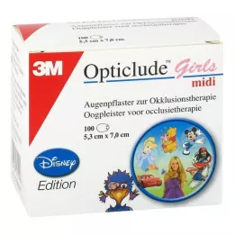 OPTICLUDE 3M Disney flickor midi 2538MDPG-100, 100 st