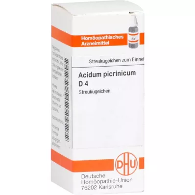 DHU Acidum picrinicum D 4 kulor, 10 g DHU Acidum picrinicum D 4 kulor, 10 g