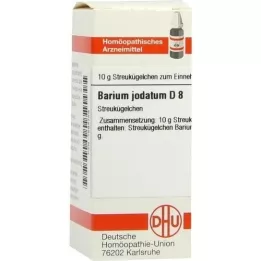 BARIUM JODATUM D 8 kulor, 10 g