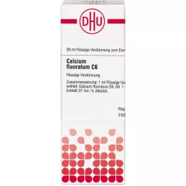 CALCIUM FLUORATUM C 6 Utspädning, 20 ml