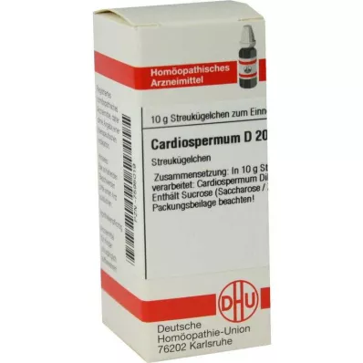 CARDIOSPERMUM D 200 globuli, 10 g CARDIOSPERMUM D 200 globuli, 10 g