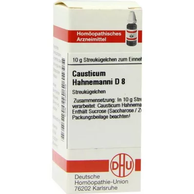 DHU causticum Hahnemanni D 8 kulor, 10 g DHU causticum Hahnemanni D 8 kulor, 10 g