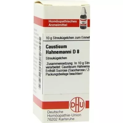 CAUSTICUM HAHNEMANNI D 8 kulor, 10 g