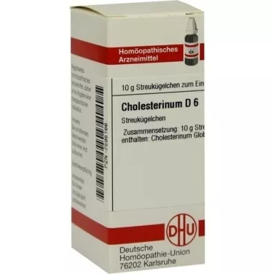 CHOLESTERINUM D 6 kulor, 10 g