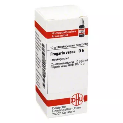 DHU Fragaria vesca D 6 kulor, 10 g DHU Fragaria vesca D 6 kulor, 10 g