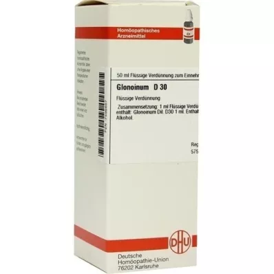 GLONOINUM D 30 Utspädning, 50 ml