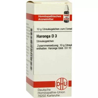 DHU Haronga D 3 kulor, 10 g DHU Haronga D 3 kulor, 10 g