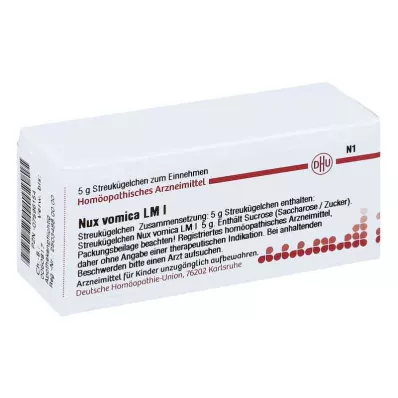 NUX VOMICA LM I kulor, 5 g NUX VOMICA LM I kulor, 5 g