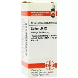 SULFUR LM IX Spädning, 10 ml