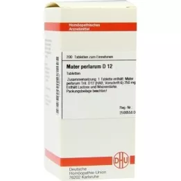 MATER PERLARUM D 12 tabletter, 200 st