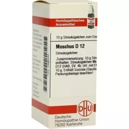 MOSCHUS D 12 kulor, 10 g