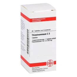 THIOSINAMINUM C 3 tabletter, 80 pc