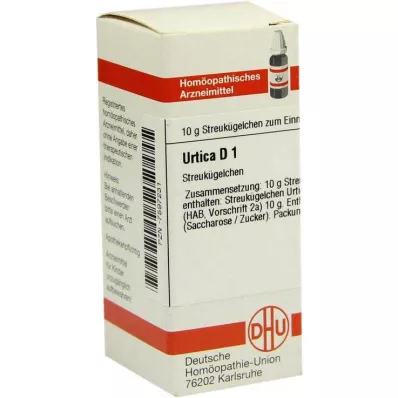 URTICA D 1 globuler, 10 g URTICA D 1 globuler, 10 g