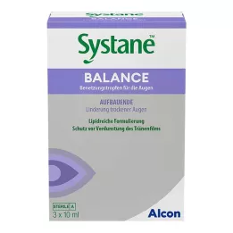 Systane Balance ögondroppar, 3x10 ml