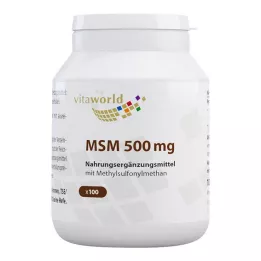 MSM KAPSLULER, 100 st