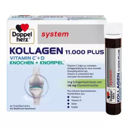 DOPPELHERZ Kollagen 11 000 Plus-system Ampuller, 30X25 ml