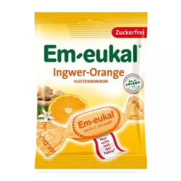 EM-EUKAL Godis Ginger Orange sockerfri, 75 g