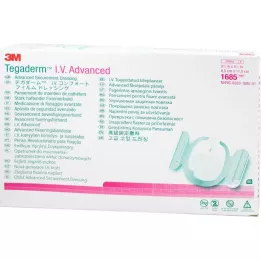 TEGADERM 3M I.V. Avancerad fixering V.8,5x11,5 cm 1685, 50 st