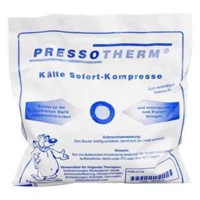 Pressotherm Cold Instant Compresses, 1 st Pressotherm Cold Instant Compresses, 1 st