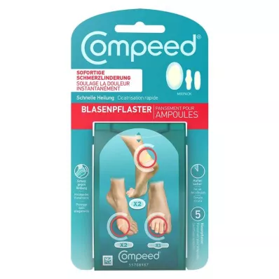 Compeed® blistergipsblandningsförpackning, 5 st Compeed® blistergipsblandningsförpackning, 5 st