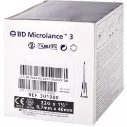 BD MICROLANCE Specialkanyl 22 G 1 1/2, 100 st