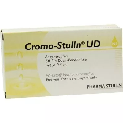 CROMO STULLN UD Ögondroppar, 50X0,5 ml