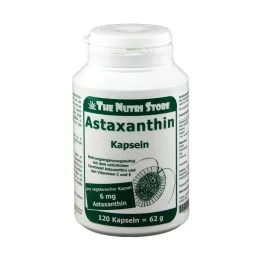 ASTAXANTHIN 6 mg vegetariska kapslar, 120 st