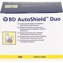BD AUTOSHIELD Duo säkerhetspenna nålar 5 mm, 100 st