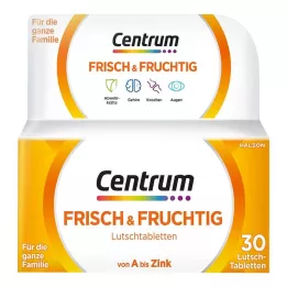 CENTRUM fräscha &amp; fruktiga sugtabletter, 30 st