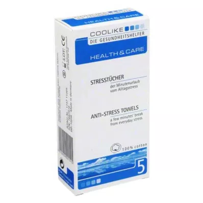 Coolike stresshanddukar, 5 st Coolike stresshanddukar, 5 st