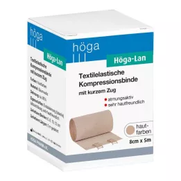 HÖGA-LAN Kort sträckbandage 8 cm x 5 m, 1 st