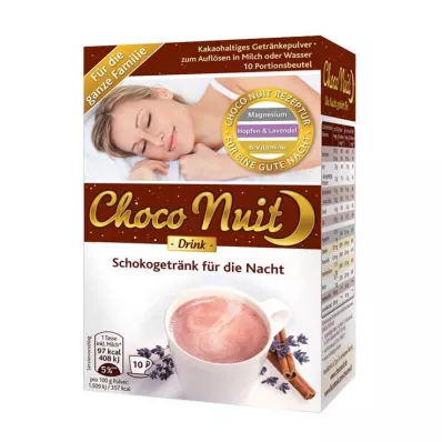 Choco Nuit god natt chokladdryckspulver, 10 st Choco Nuit god natt chokladdryckspulver, 10 st