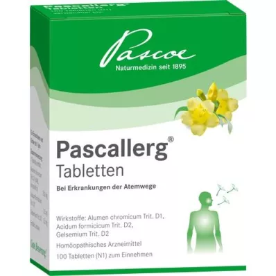 PASCALLERG Tabletter, 100 st