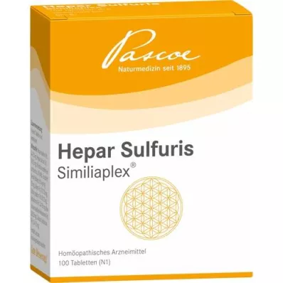 HEPAR SULFURIS SIMILIAPLEX Tabletter, 100 st