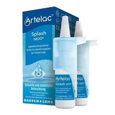 ARTELAC Stänk MDO Ögondroppar, 2X15 ml