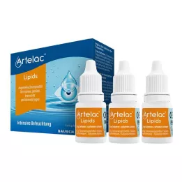 Artelac® Lipids ögongeldroppar för kraftigt rinnande ögon, 3X10 g