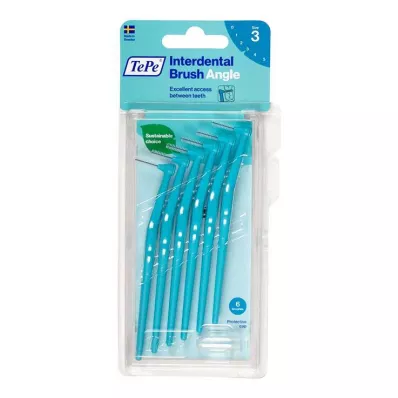 Tepe Angle interdentalborste 0,6mm blå, 6 st Tepe Angle interdentalborste 0,6mm blå, 6 st