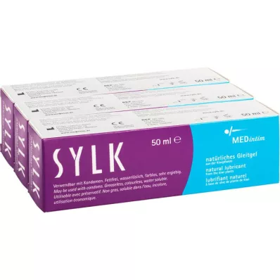 SYLK naturlig glidgel, 3X50 ml