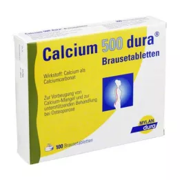 CALCIUM 500 dura brustabletter, 100 st