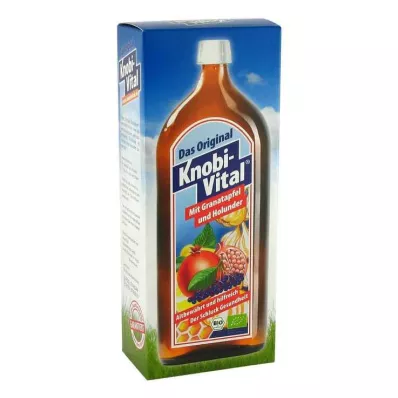 KNOBIVITAL med granatäpple+björnbär ekologiskt, 960 ml
