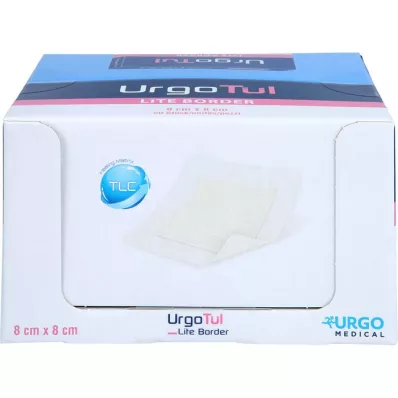 URGOTÜL Lite Border 8x8 cm förbandsdispenser, 50 st