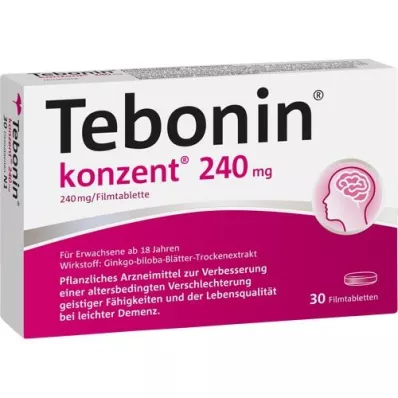 TEBONIN konzent 240 mg filmdragerade tabletter, 30 st