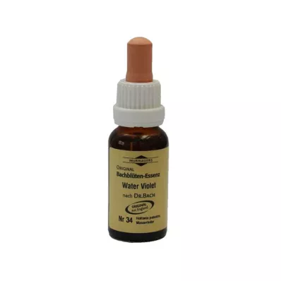 Bachblommor Murnauer droppar Vattenviol, 20 ml Bachblommor Murnauer droppar Vattenviol, 20 ml