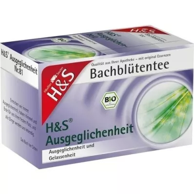 H&amp;S Bach Flower Remedy Balance Tea Filterpåse, 20X3,0 g