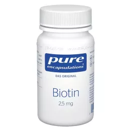 PURE ENCAPSULATIONS Biotin 2,5 mg kapslar, 60 kapslar