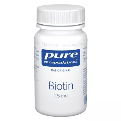 PURE ENCAPSULATIONS Biotin 2,5 mg kapslar, 60 kapslar